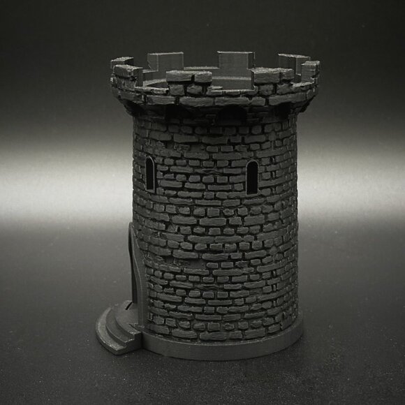 5" Lighted Dice Tower and Tray for Dungeons and Dragons, DnD, RPG - Picture 5 of 11